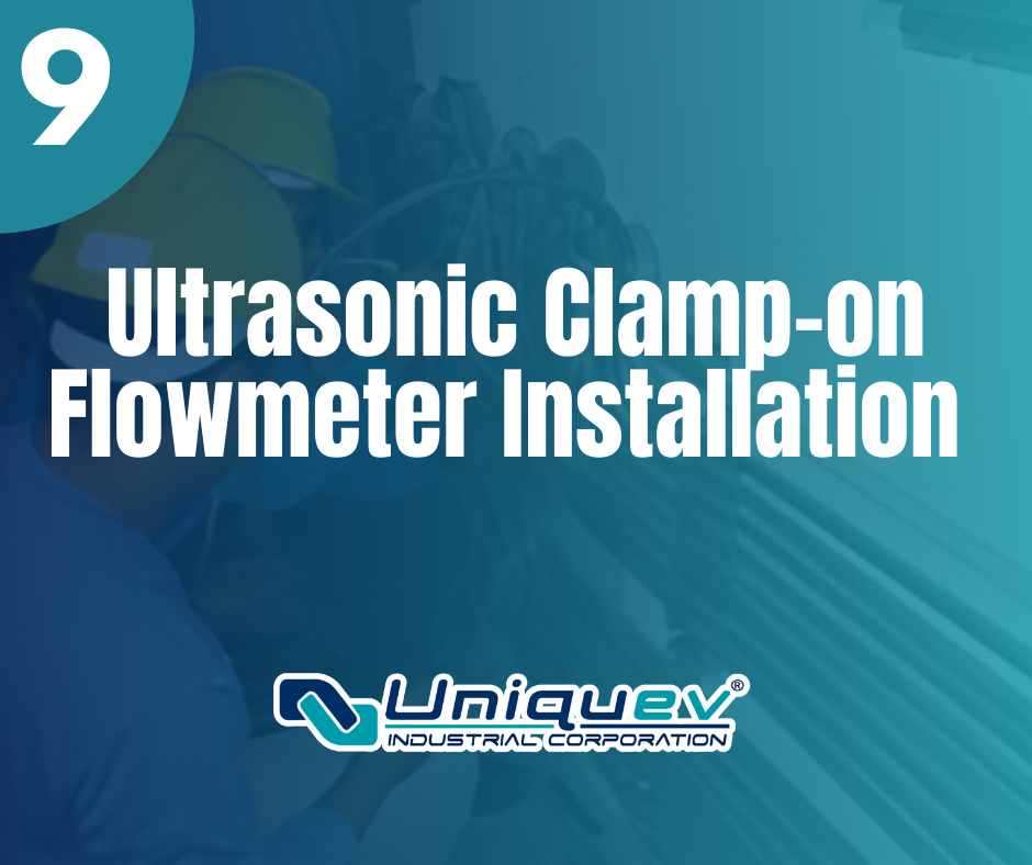 Ultrasonic Clamp-on Flowmeter Installation