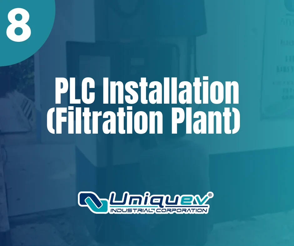 PLC Installation (Filtration Plant)